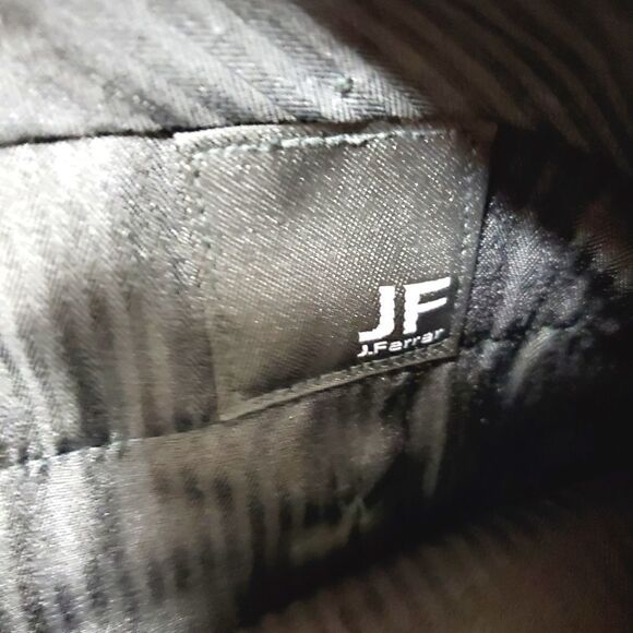 J.Ferrar JF black stripe dress pants 36x32 - Picture 4 of 5